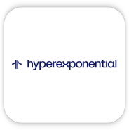 Hyperexponential - partners logotype