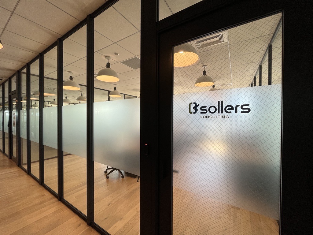 Sollers Consulting Tokyo office entrance at WeWork Kanda Square